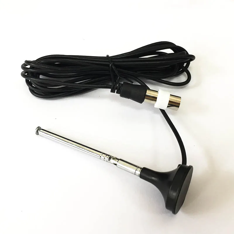

FM Radio frequency conversion antenna telescopic aerial sucker 3meters cable with IEC connector