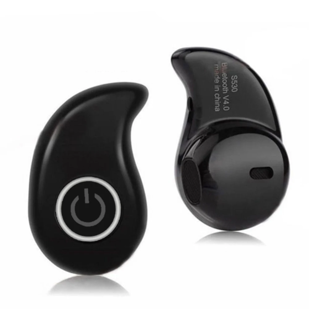 

eGizmo Design Invisible Ultra Mini Wireless Bluetooth Earphone With Stereo Earbud Headset Portable Small Earpiece S530 #270414