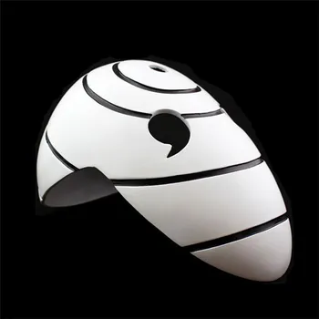 

Free shipping New Hot Japan Cartoons Tobi Obito Naruto Teddy boy Soil Akatsuki Ninja Madara Uchiha Mask Cosplay Resin mask
