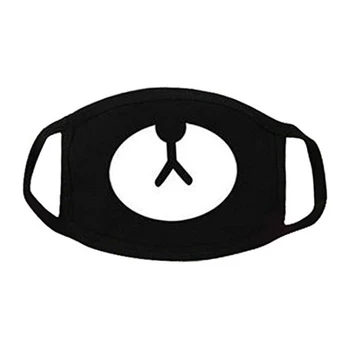 

DUAI Unisex Black Cosplay Party Outdoor Cool Anti Dust Cotton Mouth Mask Cute Bear 1Pc Hot!