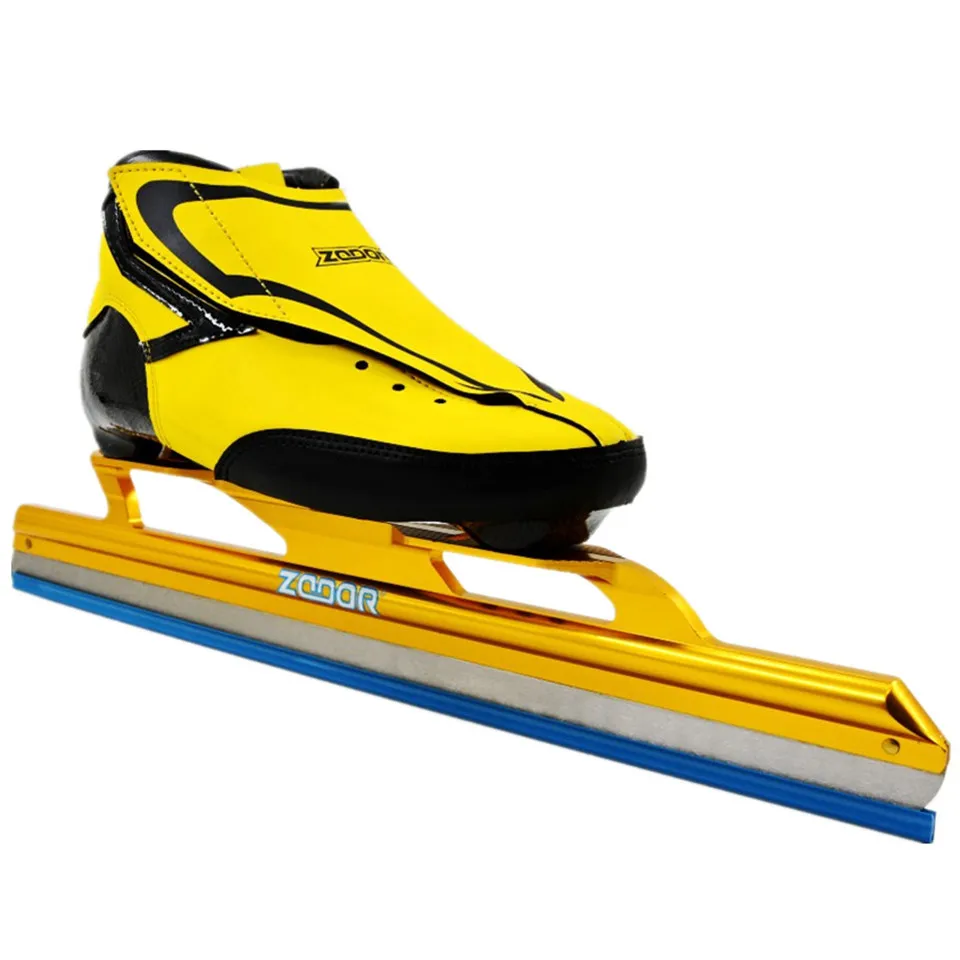 Japy 6 طبقات الكربون الألياف سرعة الجليد شفرة أحذية التزلج المعادن إصلاح موقع سكين سباق تزلج مريحة Patines أحذية رياضية J005