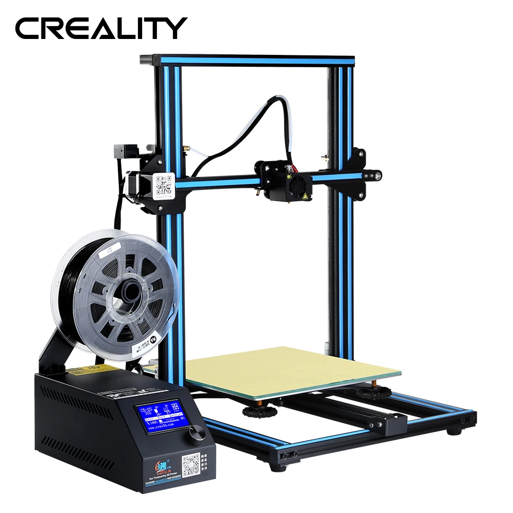 

Large Printing Size CR-10S Creality 3D Printer Full Metal 300*300*400MM CR-10S Printer Plus Printing Size 3D Stampante DIY Kit