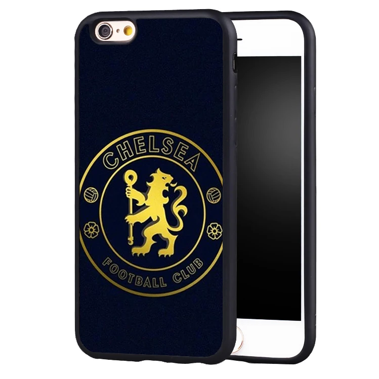 2018 Chelseas Футбол клуб Мягкий силиконовый чехол для iPhone X 8 7 Plus 6 6splus 5 5S se |