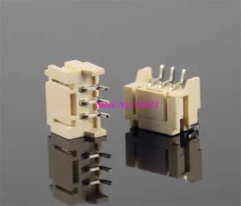 

100pcs JST 2.0mm Horizontal Male Connector Wafer SMD Socket 2.0mm Plug Pitch Pin Header Heat Resistance 2p 3p 4pin 6p 14p