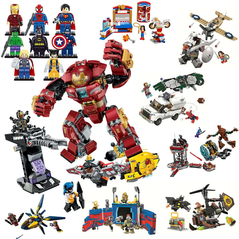 Бела Мстители Бесконечность войны Совместимость Legoe Marvel Супергерои строительные