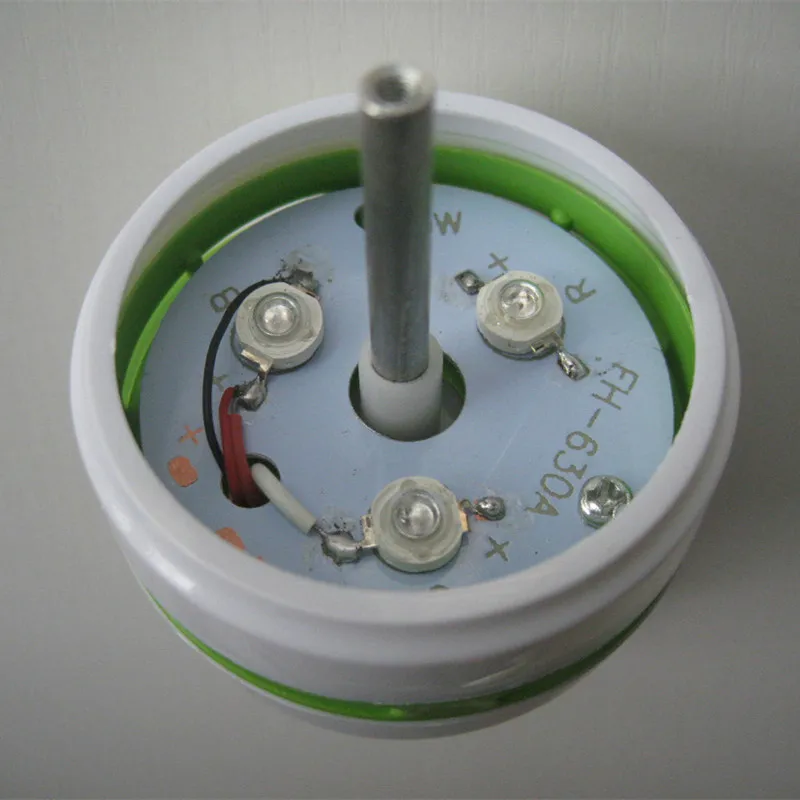 E27 3 واط الملونة السيارات الدوارة RGB LED لمبة ضوء المرحلة حزب مصباح المنزل ديسكو حزب الديكور البسيطة مصابيح إضاءة