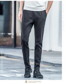 

Fanzhuan 2017 Free Shipping New Male fashion casual men's Slim Pencil jogger pants trousers skinny 718153-1 elastic man Korean