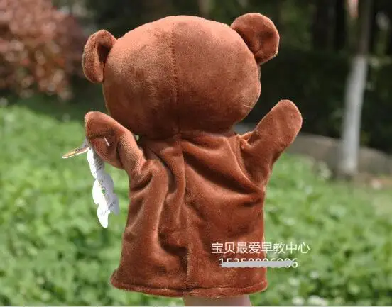 Кэндис Го! Супер милые плюшевые игрушка милый бурый медведь любовь медведь для маленьких детей рассказ ручной куклы на день рождения