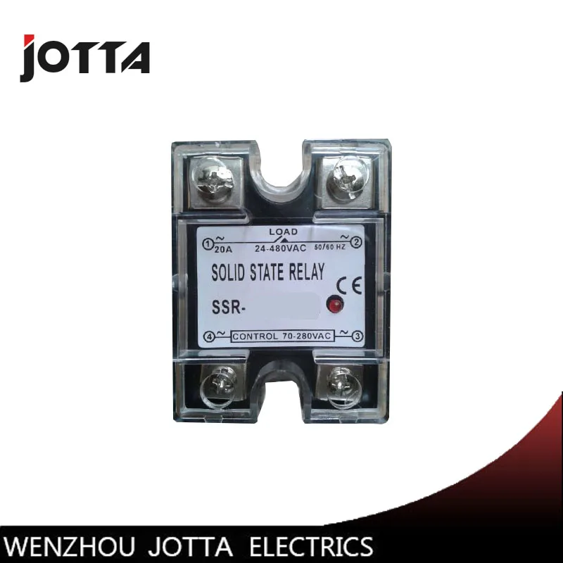 

SSR -60AA AC control AC SSR Single phase Solid state relay
