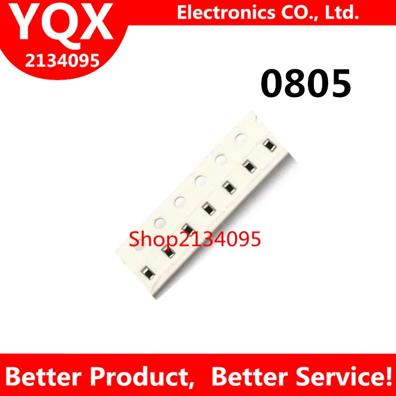 300 unids/lote smd микросхему резистор 0805 1R 1.1R 1.2R 1.3R 1.5R Ом 5%|Пульты ДУ| |