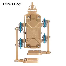 HowPlay Walking robot Metal Assembly Model Smartphone Remote Control Mechanical Assembly Adult Toys Children s Educational