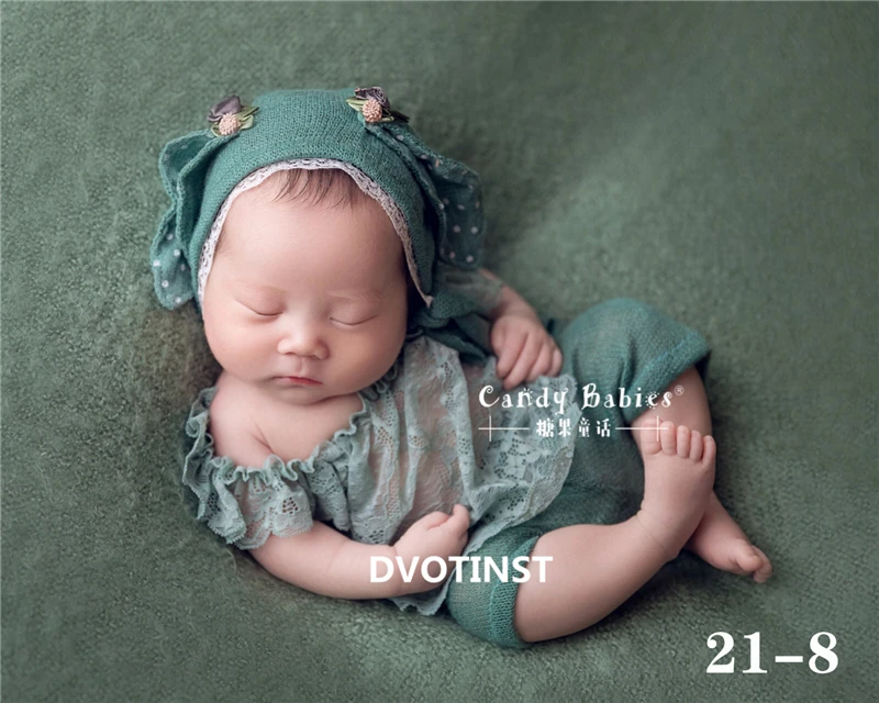 Roupas do Bebê Conjunto de Acessórios Dvotinst Newborn Fotografia Adereços Chapéu Bonnet Estúdio Brotos Bebes Foto 5 Cheap Chapéus e bonés