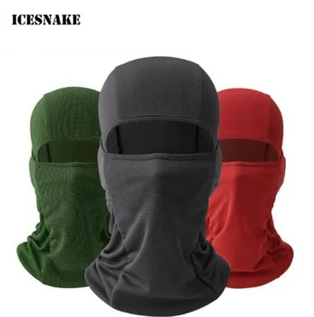 

ICESNAKE Motorcycle Face Mask Balaclava Moto Mask Ski Bike Cycling Mask Unisex Breathable Motorcycle Mask Dustproof Headwear