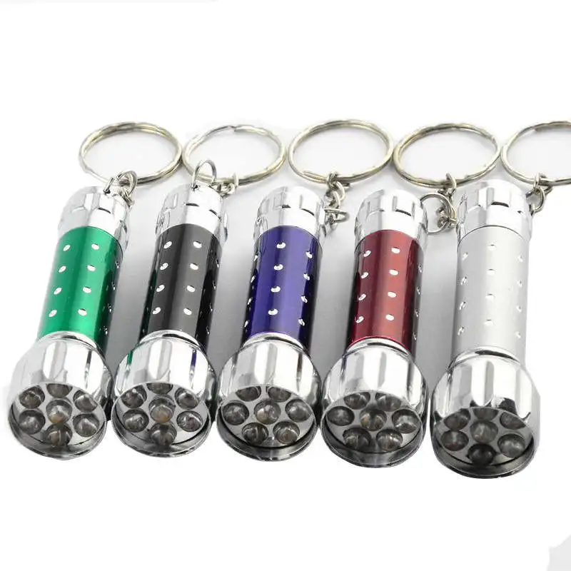 

Mini 7 LED Portable Supper Bright Flashlight Pocket LED Flashlights Multifunctional portable home outdoor travel light #4A18