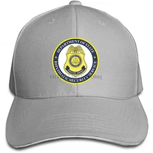 Унисекс Регулируемая Сэндвич-Кепка, одноцветная бейсболка для Службы внешней безопасности