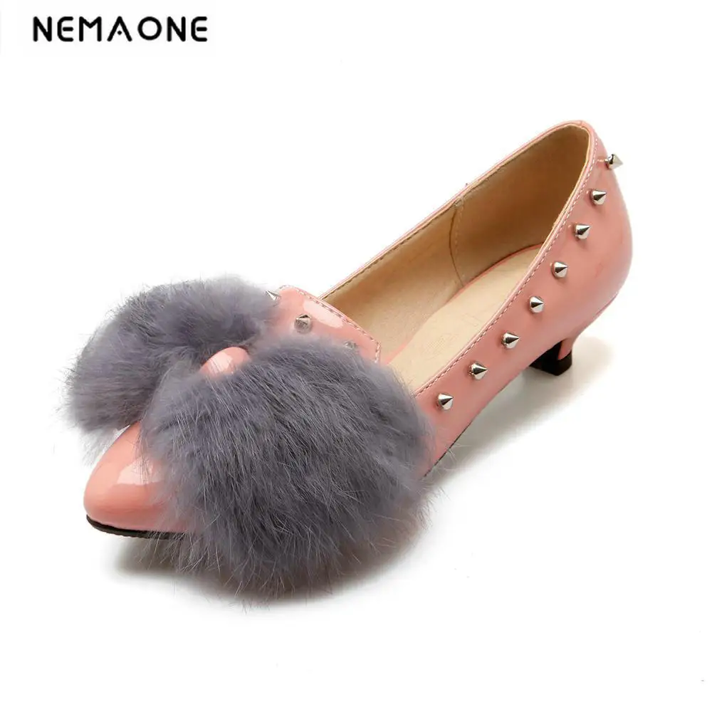 

Fashion Woman Low Heel Pumps Female sexy Casual Pump Shoes Thin Heels Ladies Spring Summer OL Office Work Shoes