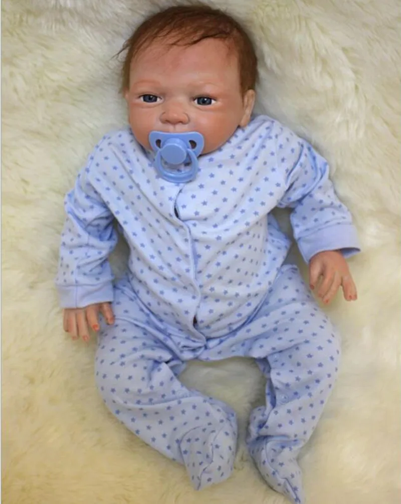 

45cm Fashion Boneca Reborn Dolls 18inch Doll Silicone Reborn Doll Baby-Reborn Including Clothing Gifts Juguetes Brinquedos