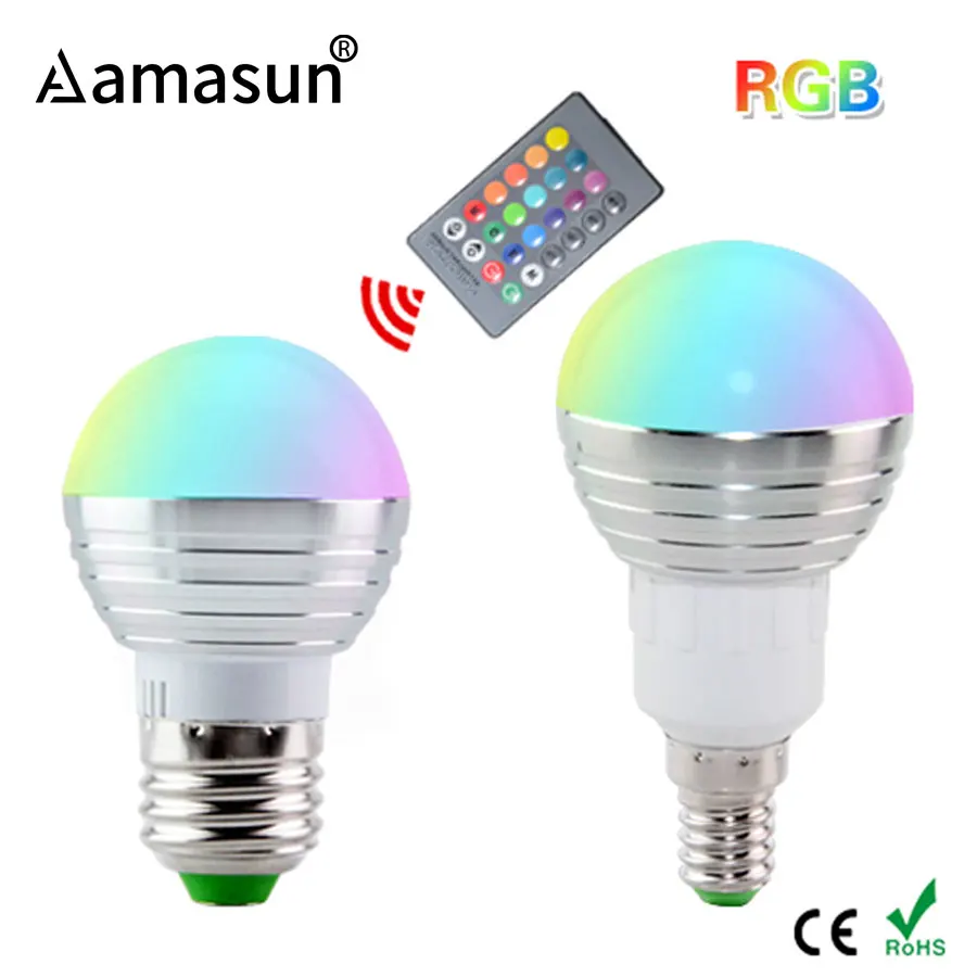 Светильник Ник RGB для рождественской атмосферы светодиодный сцсветильник E27 E14 5