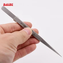 Прецизионный Регулируемый Скользящий замок Антистатический пинцет для ювелирных изделий электронный компонент Холдинг Инструменты для ремонта 100 шт