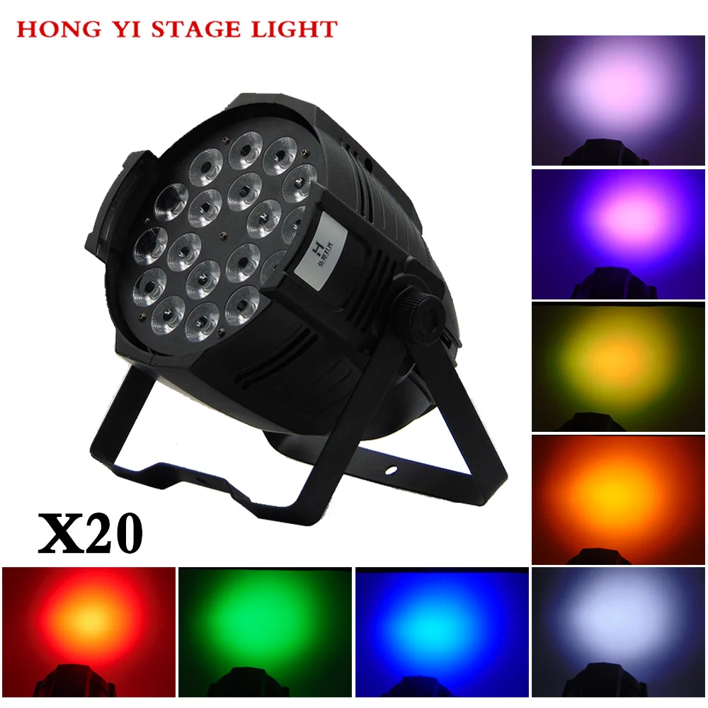 

18x12W RGBW LED PAR Light Stage Wash DMX 8CH Disco Party DJ from China 20pcs/lot