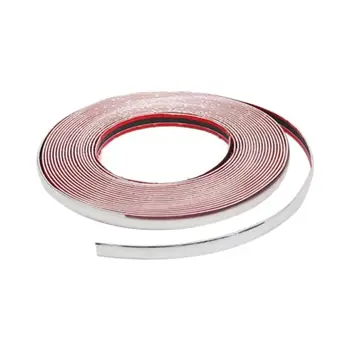 

20mm x 15m Automotive plating decoration Tape Adhesive anti-collision Tape Chrome Decorative band Decorative Auto Truck Trim S