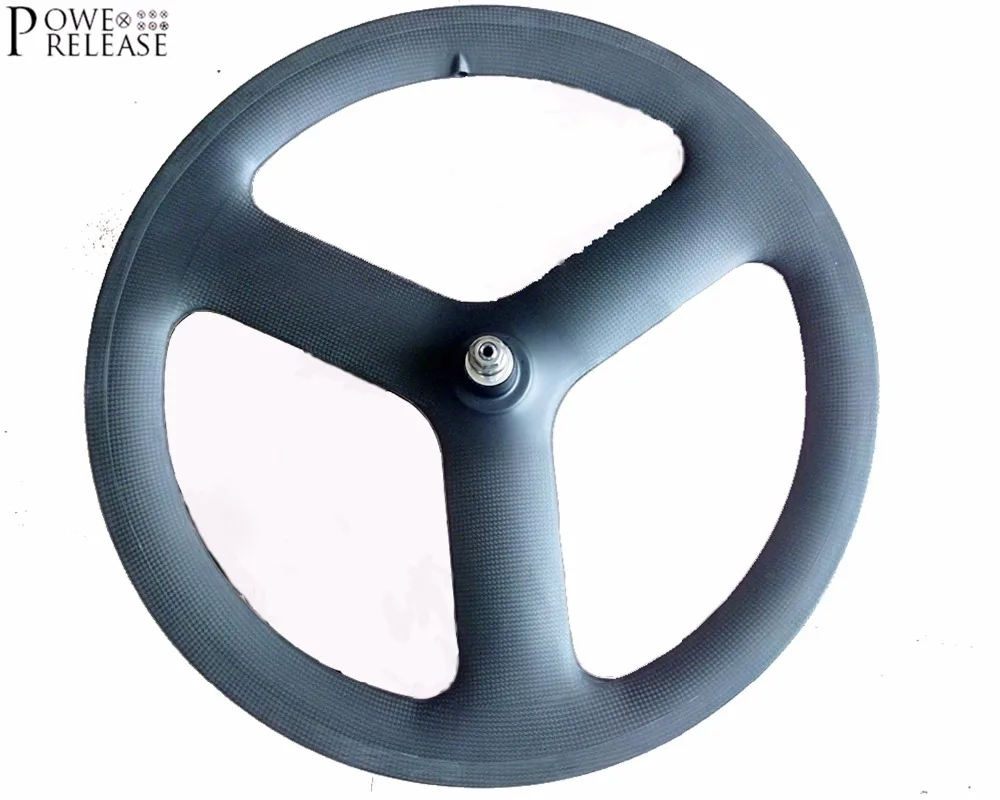 

Powerelease BMX 20 inch 451 3 spoke carbon disc wheel Tri wheels road wheelset clincher 20' bicycle 3-spoke rim tri-spoke