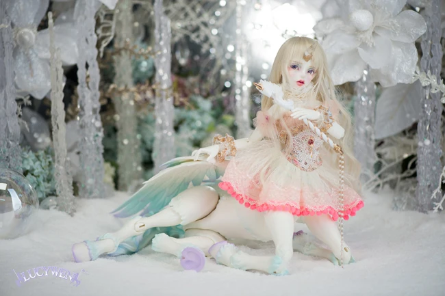 HeHeBJD Фантазия девушка Lucywen(голова Lucywen+ тело лошади+ крыло), и Lucywen fullset