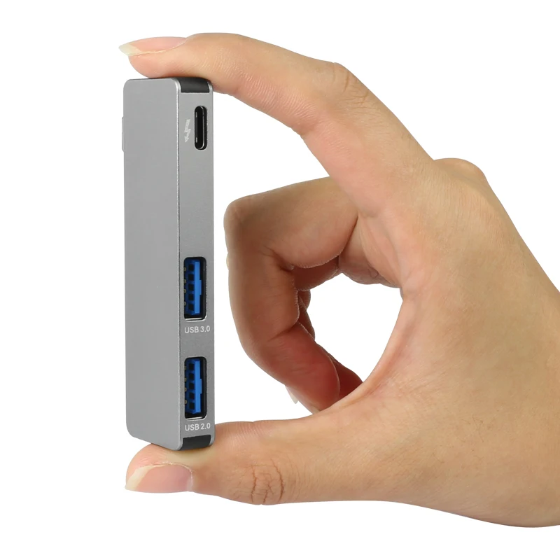 Мульти Thunderbolt 3 док-станция USB C концентратор USB 3,0 type C концентратор разветвитель для Macbook Pro Air несколько портов USB-C type-C концентратор HAB адаптер