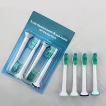 DHL Free Shipping 800pcs HX6014 Sonic Electric Replacement Head For Philips Sonicare Toothbrush Heads Proresults Soft Bristles