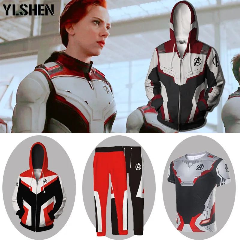 Avengers Endgame Hoodie Sweatshirt Jacket Avengers Cosplay Costumes Sweater Spiderman Costume Harry Potter Suit Zeemeerminstaart