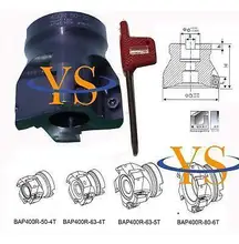 BAP400R-50MM-22-4T Face End Mill Flat Cutter Endmill 4Flute
