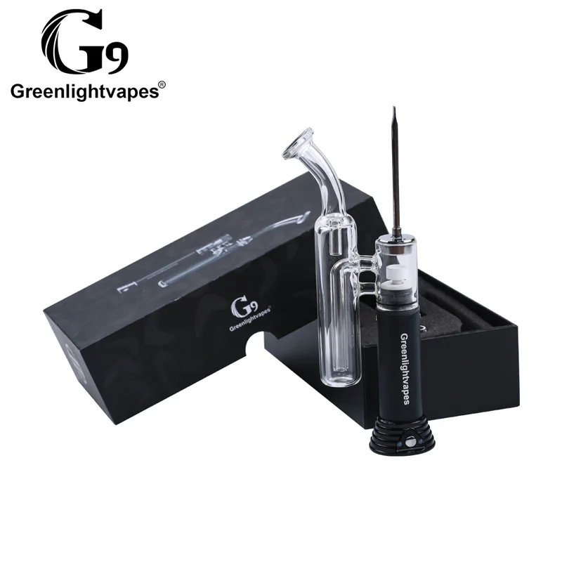 Greenlightvapes G9 мини Henail ENAIl Dab Nail Vape набор сухих трав набор испарителей для начинающих для курительного устройства стеклянная водопроводная труба 0C