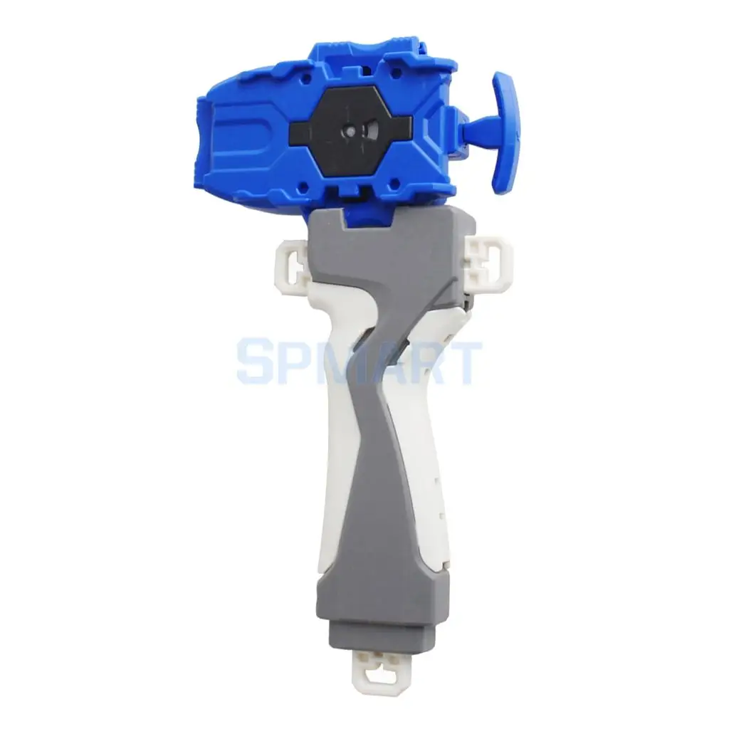 

Metal Fusion Burst Spinning Top 3053 Series Plastic String Launcher & Grip B48 Starter Accessory Blue