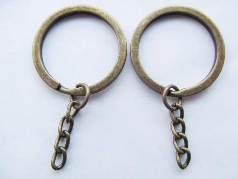 

Large Good quality Antique Bronze Key Chain Ring Connector Pendant Charm Finding,DIY Accessory Jewellery Making