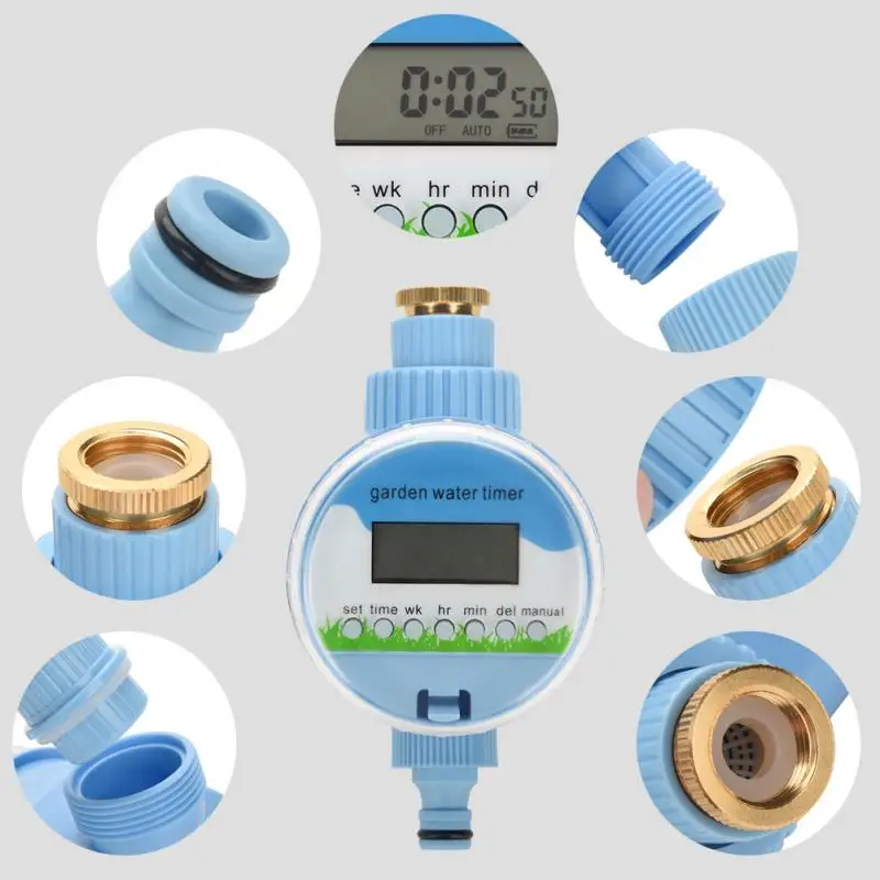 Rain Sensor Watering system Timers Controller LCD Display Automatic