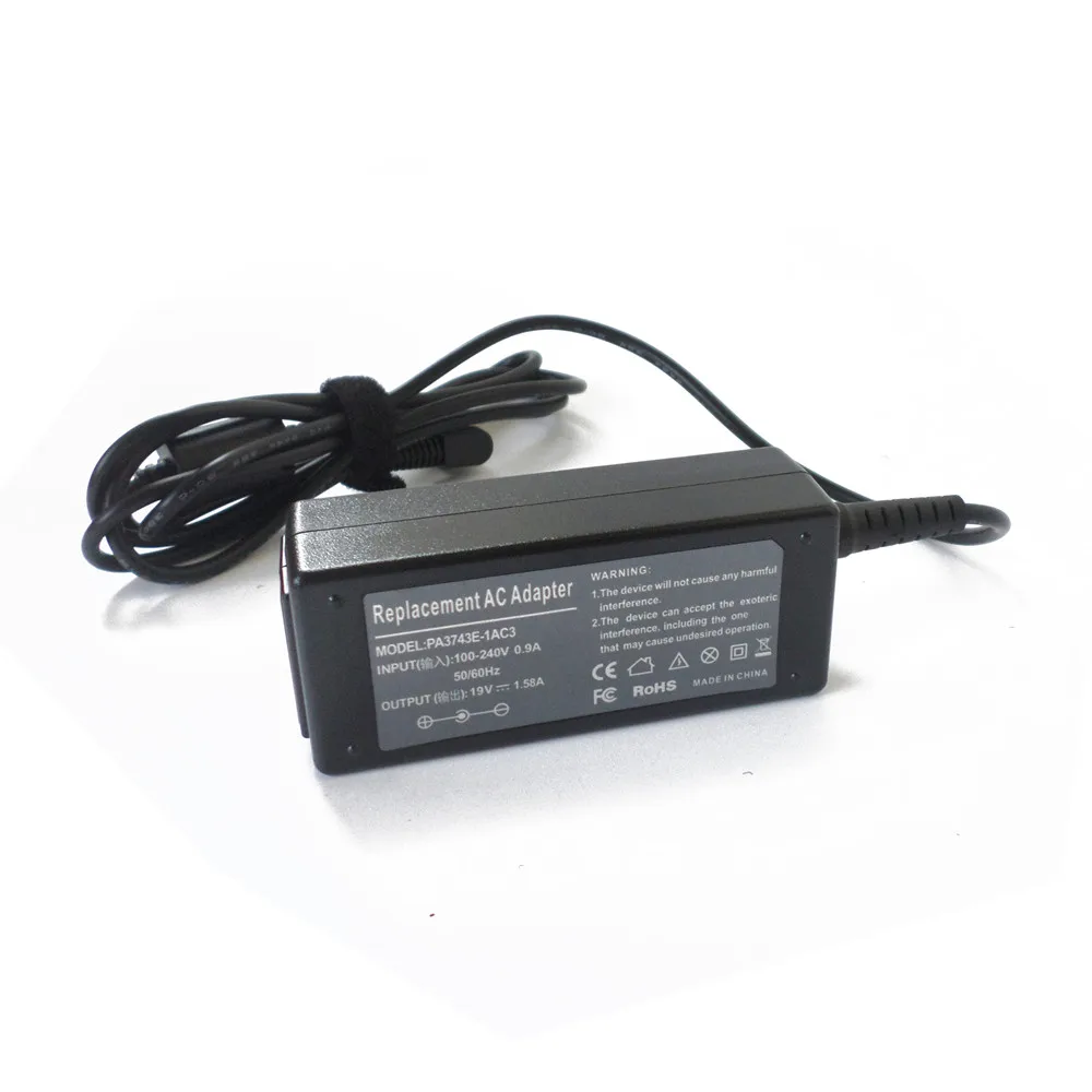 19V 1.58A 30W адаптер переменного тока зарядное устройство для ноутбука Carregador Portatil