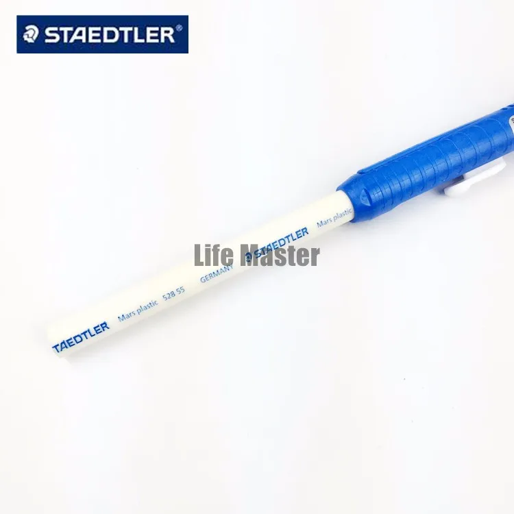 LifeMaster Staedtler Mars пластиковый карандаш свинцовый резиновый держатель ластика/Заправка для графита на бумаге и матовой Чертёжной пленки 528 50 Art