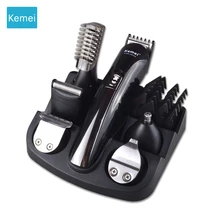 Машинка для стрижки волос Kemei триммер для бороды тример для бороды KM-600 машинка для стрижки волос триммер для стрижки волос Электрический триммер 3