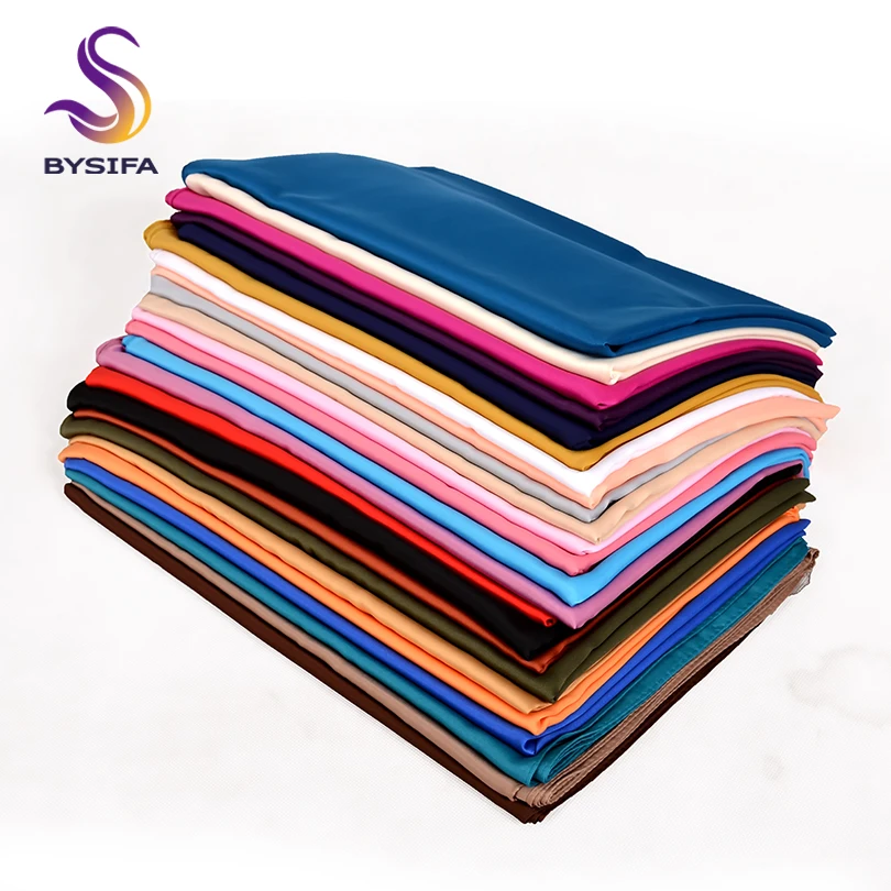 

BYSIFA| Solid Color Women Scarves Hijabs Fashion Brand Elegant Dull Satin Long Scarves Wraps Winter Female Neck Head Scarf Shawl