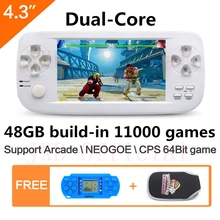 4.3 inch screen 64Bit Handheld Video Game Console build in 1300 no-repeat game for NEOGOE\CPS\GBA\GBC\GB\SFC\FC\MD\GG\SMS MP3/4 цена 4.3 inch screen 64Bit Handheld Video Game Console build in 1300 no-repeat game for NEOGOE\CPS\GBA\GBC\GB\SFC\FC\MD\GG\SMS MP3/4 цены онлайн