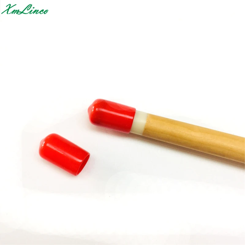 

30pcs/lot size 10mm/11.5mm/13mm rubber billiard carom snooker pool cue tip protector freeshipping