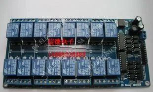 

[BELLA]16 relay modules, relay control panels, with optocoupler protection with LM2576 (C8A5)--5PCS/LOT