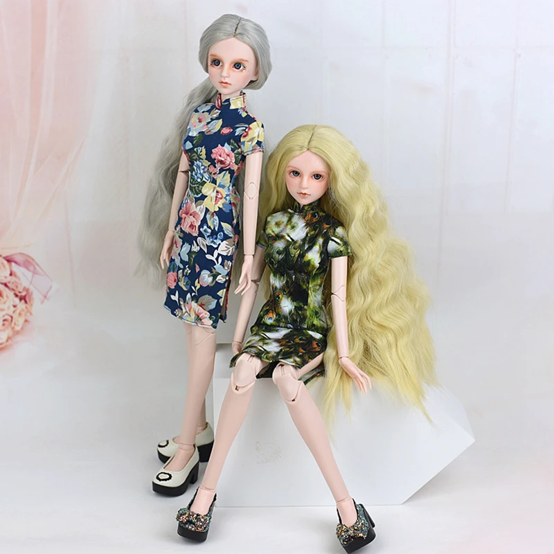 Кукла Синьи Cateleya особая одежда 1/4 45-50 см BJD можно носить SD чонсам многоцветная