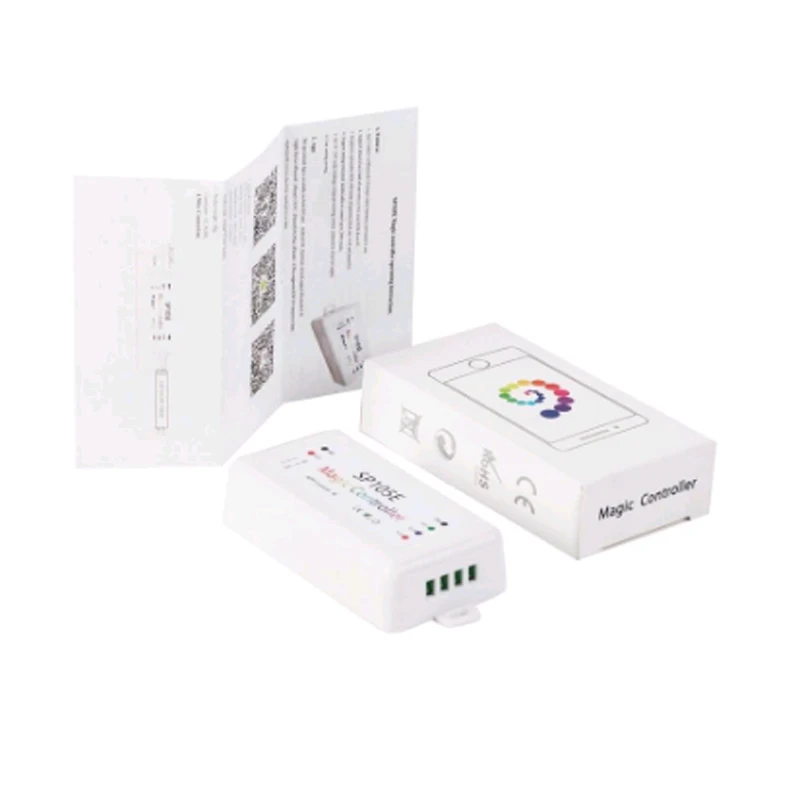 SP105E RGB контроллер Bluetooth WS2811 WS2812B ws2812 светодиодный диммер SK6812 RGBW APA102 WS2801 пикселей
