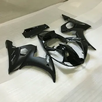 

First-class Motorcycle Fairing kit for YAMAHA YZFR6 2003 2004 YZF R6 03 04 YZF600 ABS Matte&gloss black Fairings set+gifts YA25