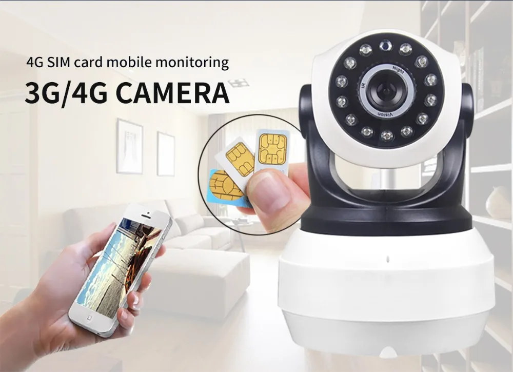 1080P HD 4G 3g Sim карта PTZ беспроводная видеокамера WiFi батарея P2P CCTV для дома CCTV охранное видеонаблюдение Аудио Обнаружение движения