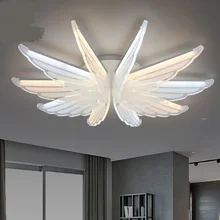 Modern minimalist Ceiling lights eye protection cartoon animals creative modeling Children’s bedroom Angel wing ceiling lamps ZA