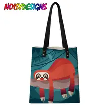 Бесшумные косметички, сумка-портретка, Сумка с узором, женская сумка на плечо, милая сумка с принтом животных для девочек, сумка для покупок, ручная пляжная