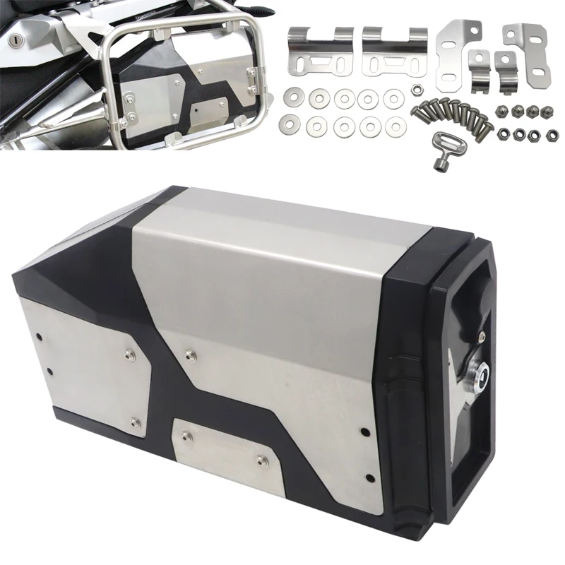 

For BMW R1200GS ADV Adventure 2004-2012 Alloy ABS Box Toolbox 4.2 Liters Tool Box Right Side Bracket