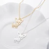 SMJEL New Cute Chihuahua Pet Pendant Necklaces for Women Love My Pet Animal Dog Necklace Choker Ketting Jewelry Gifts ► Photo 2/6